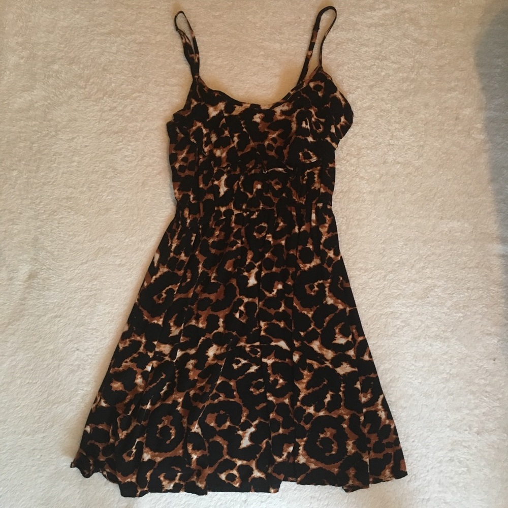 Cotton On Leopard Print Dress Size M/L